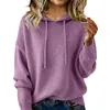 25 Años de Amazon Europeos y Americanos Otoño e Invierno Nuevas Prendas de Punto de Color Puro para Mujer Prendas de Punto con Capucha Suéteres de Abrigo