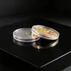Moneda Conmemorativa de los 100 Millones del Año de la Oveja Regalo, Oveja del Zodiaco de Año Nuevo, Meta Pequeña para Ganar 100 Millones, Medalla Conmemorativa, Regalo Inspirador, Moneda Dura
