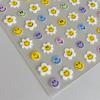 YITU Figura de Hormiga Girasol Caricatura Divertido Sonriente Papel Adhesivo para Uñas Adhesivo Plano Decorativo para Uñas YT3992