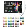 Los 240 rotuladores acrílicos de doble punta y doble color más vendidos de Amazon, bolígrafos de dibujo para niños con punta suave, set de papelería, rotuladores para graffiti