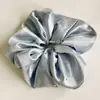 Céu Azul Céu Estrelado Scrunchie Grande Temperamento Suave Coque Simples Prendedor de Cabelo Elegante Novo Acessório de Cabelo