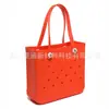 Bolsa de Praia Eva com Furos Bolsa de Mão Bolsa de Natação Cor Doce Cesta de Compras Bolsa Estilo Camping ao Ar Livre Bolsa Tote de Grande Capacidade