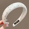 Diadema de lunares versátil estilo coreano Maillard, un imprescindible para peinar y recoger los pelos sueltos, nuevo modelo 2026, para uso diario, accesorio para el cabello para mujer