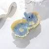 Presilha de Cabelo Acetato Novo Estilo Oceano Caranguejo e Estrela do Mar com Design de Alta Qualidade, Pinça de Cabelo Shark Clip de Luxo Leve Acessório de Cabelo para Mulheres