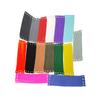 Corbata curva longitud 30 cm tipo velcro de doble cara con cierre de gancho y bucle gancho de disparo color compuesto puro tela que hace bolitas