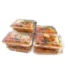 Cajas para llevar de fideos turcos, cajas para brochetas fritas, cajas para pasteles, cajas transparentes para postres, cajas desechables comerciales para llevar, al por mayor