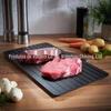 Vendas Domésticas Transfronteiriças de Novos Produtos: Tábuas Descongelantes Rápidas Domésticas para Uso na Cozinha, Tábuas Derretedoras de Gelo para Frutos do Mar, Carne Bovina e Cordeiro, Armazenamento Criativo