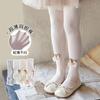 Calcetines para niños al por mayor, calcetines de fondo para niñas, calcetines de verano de princesa, calcetines de malla, pantimedias Lolita, medias transpirables para niños
