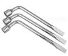 Llave de neumáticos tipo L retráctil que ahorra mano de obra, llave de tubo para automóvil, llave para cambio de neumáticos, herramienta de reparación de automóviles