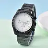 2025 Estilo Quente de Exportação Moda Série Speedmaster Cronógrafo Multifuncional Comemorativo Relógio Masculino de Quartzo
