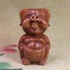 Adorno de Mano Tallado en Palo de Rosa, Adorno Tallado a Mano de Laos, Artesanía Tallada, Pieza Decorativa de Secuoya, Viene con Cordón Negro