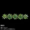 En Stock Cadena de Rhinestones de Girasol Adhesivo Termofusible Adhesivo Trasero de Rhinestone Sombrero Elegante Accesorios para Ropa Accesorios Hechos a Mano para Bricolaje Venta al por Mayor