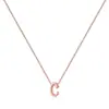 2024 Nuevo Collar con 26 Iniciales Transfronterizo de Amazon Collar de Moda Casual Joyería Regalo de Vacaciones para Mujeres