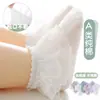Calcetines para Bebé Primavera y Otoño Algodón Peinado Encaje Niñas Verano Delgados Bebé Calcetines de Baile Princesa Calcetines de Encaje Doble Capa Grandes