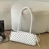 Bolsa Feminina de Bolinhas Estilo Coreano Nicho Outono 2026 Nova Exquisite Ins Bolsa Transversal Moda Simples Bolsa de Mão