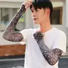 Mangas de Seda de Hielo con Protección Solar, Mangas de Protección Solar para Ciclismo al Aire Libre en Verano, Anti-UV, Transpirables, Elegantes, Modernas, Mangas de Hielo con Sensación Fresca