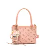 Bolso de Mano Nuevo Estilo Coreano de Nicho para Mujer 2026 Bolso Cruzado Versátil de Moda Bolso Tote de Hombro con Estampado de Dibujos Animados Lindo