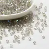 Qualidade austríaca 3MM contas de diamante topo Contas de Diamante de Cristal contas pontiagudas material para pulseira DIY feito à mão contas soltas contas contas