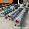 Balde de Aço Inoxidável Bomba de Parafuso Único Motor com Redução Grande Vazão Alimentação de Lama Seca Bomba Transportadora de Material Pegajoso Bomba de Água
