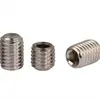 Tornillo de máquina de extremo plano 304 M2M2.5M3M4M5 acero inoxidable hexágono interior base de extremo plano sin cabeza juego de tornillos