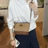 Bolso de playa casual estilo vacacional para mujer, nuevo bolso de paja a rayas de verano 2026, bolso tipo cubo de nicho