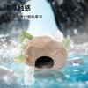 Hamster Cerâmica Imitação Pedra Caverna Pedra Grés Natural Imitação Pedra Original Paisagem Flor Galho Rato Seda Dourada Urso Ninho de Dormir Casa de Fuga