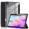 Adecuado para 26 modelos de fundas protectoras para tablet Samsung TabS12 plus12.4 S12 Ultra14.6 con ranura para bolígrafo acrílica