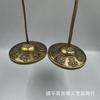 Colgante de campana antiguo de latón con ocho tesoros en la colección de instrumentos musicales tradicionales Xizang
