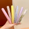 2025 Nova Faixa de Cabelo Infantil com Cabeça de Esponja Colorida Dopamina Borda Fina Texturizada Acessório de Cabelo para Uso Diário Coroa Alta