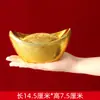 Lingotes de Oro de Plástico Simulados para Decoración de Escenas del Festival de Primavera y Año Nuevo, Lingotes Grandes Huecos para Adornos Decorativos Festivos de Año Nuevo