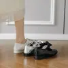 Zapatos Planos de Boca Baja Estilo Británico para Mujer con Lazo, Zapatos Mary Jane de Punta Cuadrada, Zapatos de Ballet para Mujer