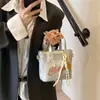Bolso Cubo de Moda 2025 Nueva Versión Coreana Bolso de Mano de Moda con Sentido del Estilo Versátil para Viajes Diarios Cruzado Bolso de Moda