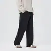 Pantalones de Lana para Hombre de Moda Otoño/Invierno 2026, Pierna Recta, Holgados, Versátiles, Caída Fluida, Modernos, Tallas Grandes, Pantalones Casuales al por Mayor