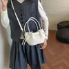 Bolso de Cubo Casual de Gran Capacidad 2026 Otoño/Invierno Nuevo Estilo Moderno Bolso de Hombro Versátil Retro Bolso de Mano