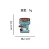 Broche Serie Nuevo Café Transfronterizo Lindo Estilo Japonés Dibujo Animado Insignia Metálica Accesorios de Pines Decoración para Bolsas Ropa