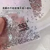Diamantes Sueltos Ss4 Ab Rhinestones en Forma de Abanico King para Uñas, Rhinestones Super Brillantes en Forma de Abanico, Rhinestones Redondos de Vidrio Iridiscentes Aurora con Base Plana