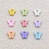 DIY Mariposa Linda Pequeña Pintura en Aerosol Pintura Horneada Cadena para Teléfono Móvil Color Macarrón Joyería Accesorios de Aleación Accesorios Nuevo Hecho a Mano