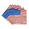 Nuevo Juego de Vajilla Desechable Temático del Día de la Independencia Americana Suministros para Fiesta Platos de Papel Desechables