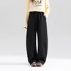 Ropa Infantil Zuoxi Pantalones Largos Casuales para Niñas Pantalones de Primavera y Otoño para Niños 2026 Modelo Nuevo Pantalones de Línea Curva Caídos de Guadaña