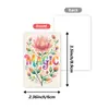 Tarjetas de Texto Florales Estilo Bohemio de Nuevo Estilo Transfronterizas de 36 Piezas, Tarjetas de Mensaje Decorativas Universales, Venta al por Mayor