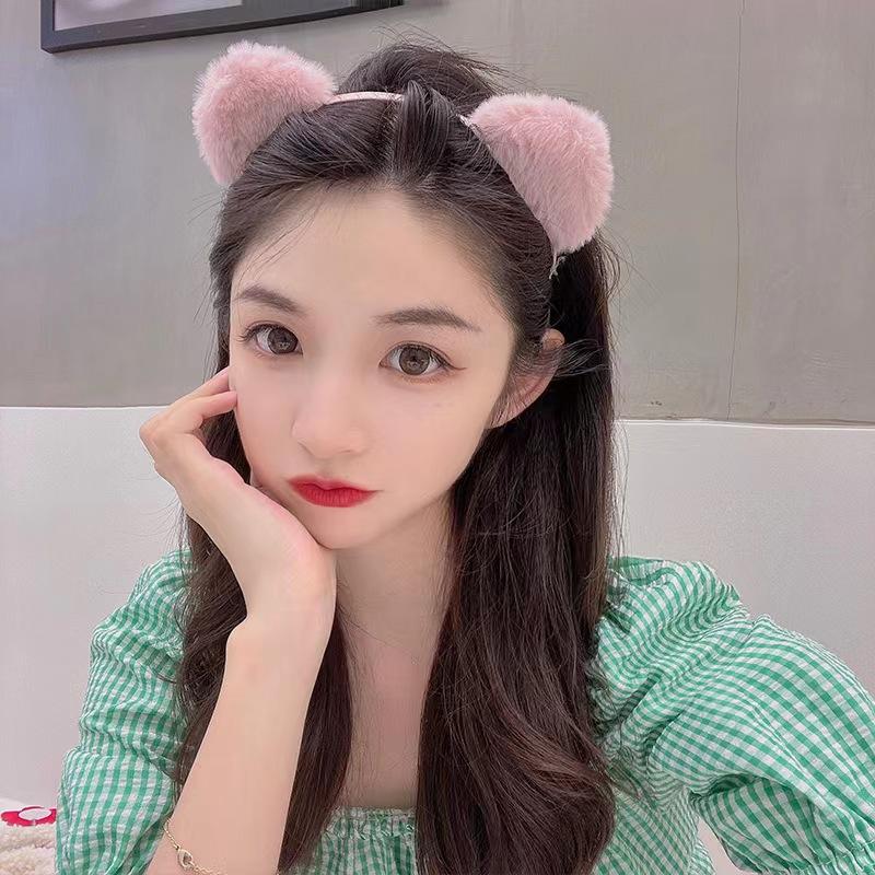 明星同款猫耳朵发箍
