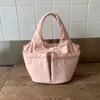Bolsa de Mão Casual Lisa para Mulheres Verão 2026 Versátil Multibolsos Grande Capacidade Bolsa Saco para o Dia a Dia