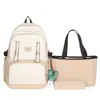 Bolsa Escolar Nueva de Comercio Exterior Estilo Coreano Principiante Preparatoria Gran Capacidad Versátil Mochila Escolar para Estudiantes de 3º a 6º Grado Mochila Casual