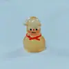 Figuras de Boneco de Neve de Natal Luminosas Transfronteiriças, Acessórios de Decoração DIY para Paisagem de Neve, Enfeites de Mesa para Micro-Paisagismo