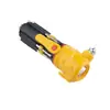 Martelo de segurança multifuncional QC-207 com lanterna de luz forte