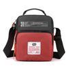 Bolsa Masculina de Tecido Oxford Impermeável Bolsa Masculina Tendência Estilo Coreano Bolsa Transversal para Casal para Ciclismo ao Ar Livre Bolsa de Ombro com Múltiplos Bolsos Bolsa Masculina
