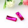 Multicolor Esquinas Redondeadas Largas Ángulo Recto Fondo Puntiagudo DIY Cristal Diamante con Forma Especial Funda para Teléfono Móvil Accesorios de Perfumería y Joyería Venta al por Mayor