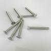 Tornillos de cabeza avellanada ranurada de acero inoxidable 304, tornillos de cabeza plana ranurada GB68, fábrica de venta directa