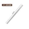 Acero Inoxidable 304 Cuchara para Sopa Hogareña Estilo Coreano Mango Largo Cuchara Cuchara Pointe Cuchara Redonda Palillos Juego de Vajilla Cuchara para Mezclar Café