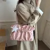 Bolso de mano plisado de lunares estilo coreano para mujer, nueva tendencia de moda 2026, versátil bolso de hombro para el día a día, bolso tote cruzado